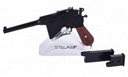 Пистолет пневм. Stalker SA96M Spring (аналог Mauser C96), к.6мм, мет.корус