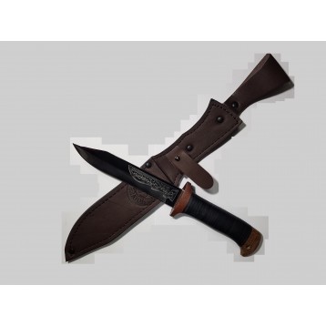 Нож "НС-79" (рукоять наборная кожа) ООО "Стиль-М", г.Златоуст