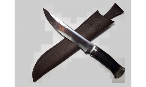 Нож "НС-41" (рукоятка наборная кожа) ООО "Стиль-М", г.Златоуст