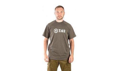 Футболка 7.62 Logo T-Shirt (Лого) (хлопок, олива) размер XXL