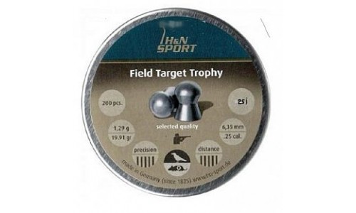 Пульки HN Field Target Trophy кал. 6,35мм, 1,3г (200 шт./бан.)