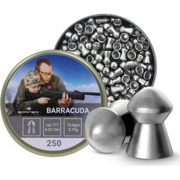 Пули пневматические Borner "Barracuda" кал. 4,5мм 0,70 гр (250шт) 
