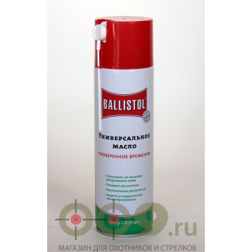 Масло оружейное Ballistol spray 400 ml 21815