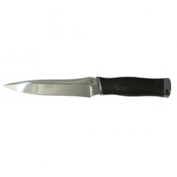 Нож "Стриж-1" (сталь 65Г, рукоять резина) ИП Солдатова Е.А., г. Ворсма