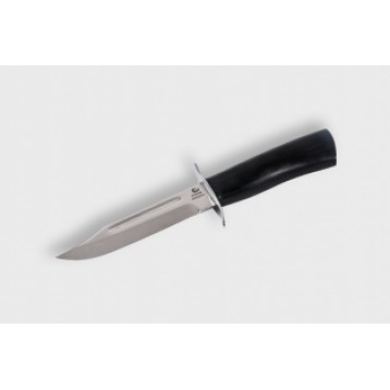 Нож МТ-108 (95Х18) черный граб ООО "Металлист" 