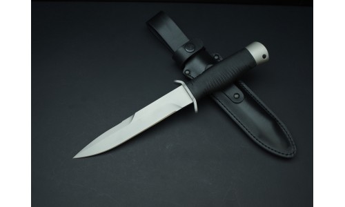 Гражданское холодное клинковое оружие нож  "Витязь" НСН рукоять резина  (ЗАО "Мелита-К")