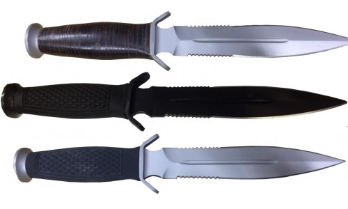 Нож охотничий ШАЙТАН-2  рукоять кожа; покрытие хром (ЗАО "Мелита-К") 