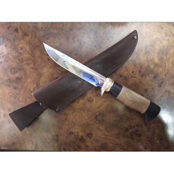 Нож "Фельдмаршал" (95х18) рукоять орех, литье ООО "Медтех"