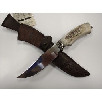 Нож Сокол (кованая 95х18, рукоять - рог лося) ("ТД СВ-Клинок")