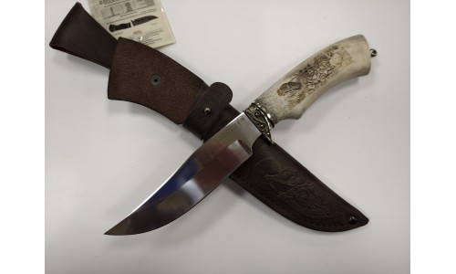 Нож Сокол (кованая 95х18, рукоять - рог лося) ("ТД СВ-Клинок")