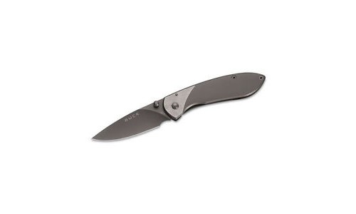 Нож складной Buck NOBLEMAN cat.5860, титановое покрытие
