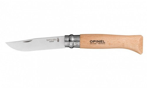 Нож Opinel серия Tradition №08 клинок 8,5 см, нерж.сталь, рукоять - бук 