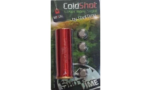 Лазерный патрон ShotTime ColdShot кал. 7,62х39, материал - латунь, лазер - красный, 655нМ_