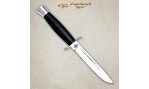 Нож.охотничий Финка НКВД кожа, (95х18) Компания "АиР"