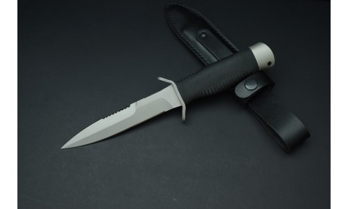 Нож охотничий ГЮРЗА рукоять резина (ЗАО "Мелита-К")