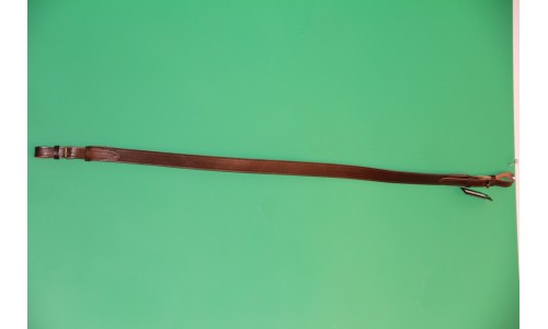 Ремень ружейный кожаный с подстрочкой полиамидно-резиновая лента, шир. 35 мм (ZIMMERMAN 2-17)