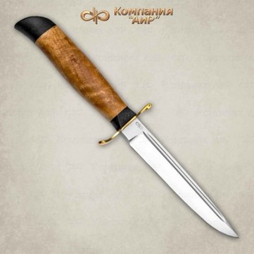 Нож.охотничий Финка Вача" карельская береза, (95х18) Компания "АиР"