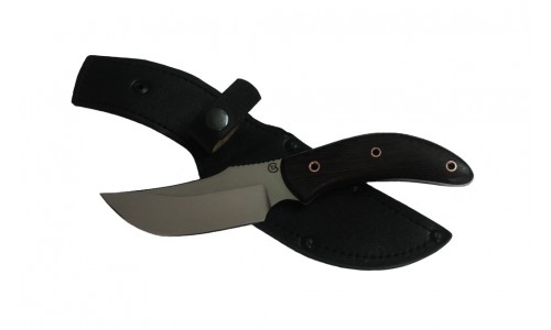 Нож "Крот-1"  (сталь 95х18, рукоять дерево) ИП Солдатова Е.А.