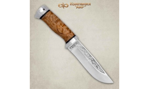Нож охотничий "Пума" карельская береза (95х18) Компания "АиР"