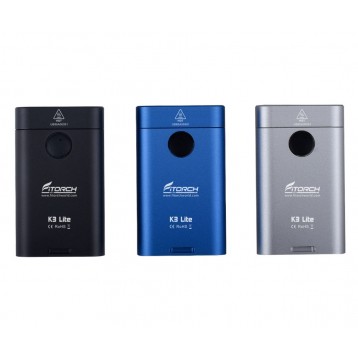 Фонарь брелок FiTorch К3 Lite (USB  зарядка, 3 светодиода:красный, белый, УФ) синий