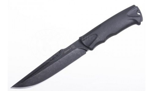 Нож "Орлан-2"сталь AUS-8,черный стоунвош (ООО ПП "Кизляр) 014302