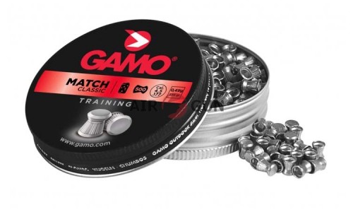 Пули пневматические GAMO MATCH 4,5 мм, 0,49 г (250шт)