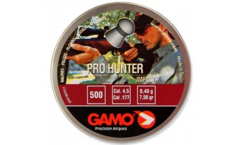 Пули пневматические GAMO Pro Hunter (500шт) 0,49гр кал. 4.5