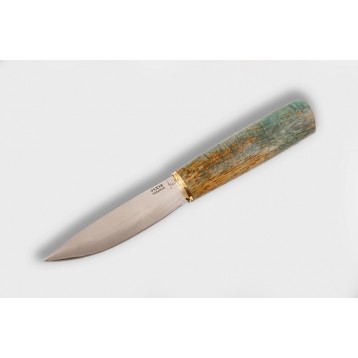 Нож МТ-107 (95х18) якутский, стаб.береза ООО "Металлист"