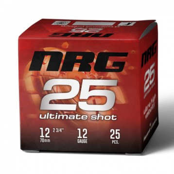 Патрон калибр 12х70 NRG Ultimate Shot №7,5 25 гр (25 шт) Азот