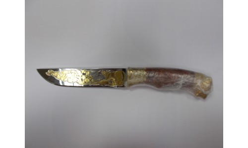 Нож "НС-19" позолота, ООО "Стиль-М", г.Златоуст