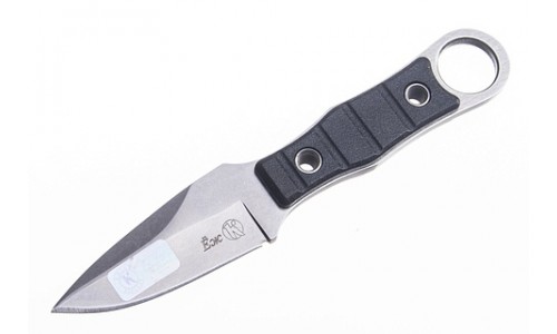 Нож "ЕЖ" клинок - серый "Stonewash", рукоять пластик  (ИП Кизляр)