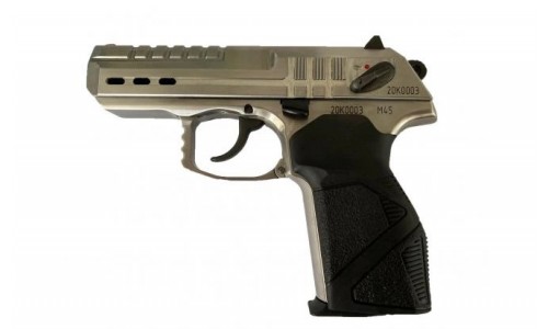 Гражданское оружие ограниченного поражения пистолет Стрела М-45; кал. 45 Rubber (рамка нерж. сталь)