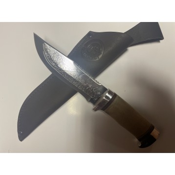 Нож "НС-28" (рукоять орех, алюминий) "Стиль-М", г.Златоуст