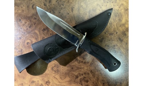 Нож Сибиряк (кованая 95х18, рукоять - резина) ("ТД СВ-Клинок")