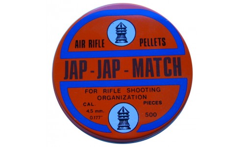 Пульки Jap-Jap кал. 4,5 мм, (500 шт./бан.)