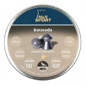 Пули HN Baracuda 6,35 мм (150 шт) полукруглые