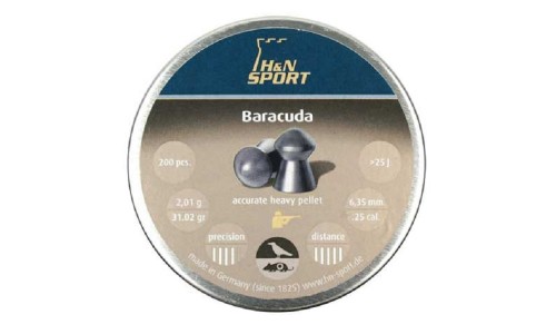 Пули HN Baracuda 6,35 мм (150 шт) полукруглые