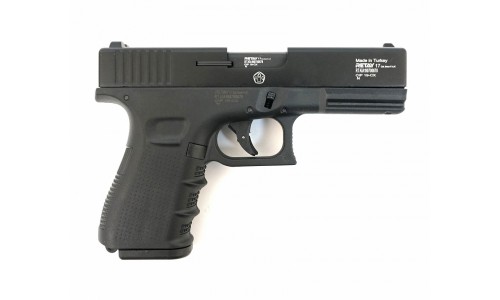 Пистолет охолощенный RETAY 17, (Glock 17), черный, кал. 9mm. P.A.K