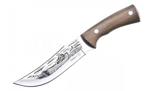 Нож "Рыбак-2 полированный, дерево (ПП Кизляр)