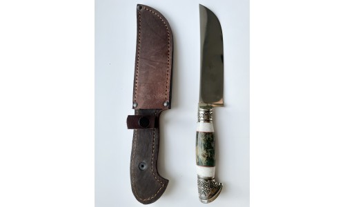 Нож "Пчак" (сталь 95х18, мельхиор), Павлово