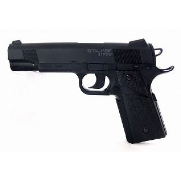 Пистолет пневматический Stalker S1911RD (аналог "Colt 1911") к.4,5 мм, метал-плс, 120 м/с ST-12051G